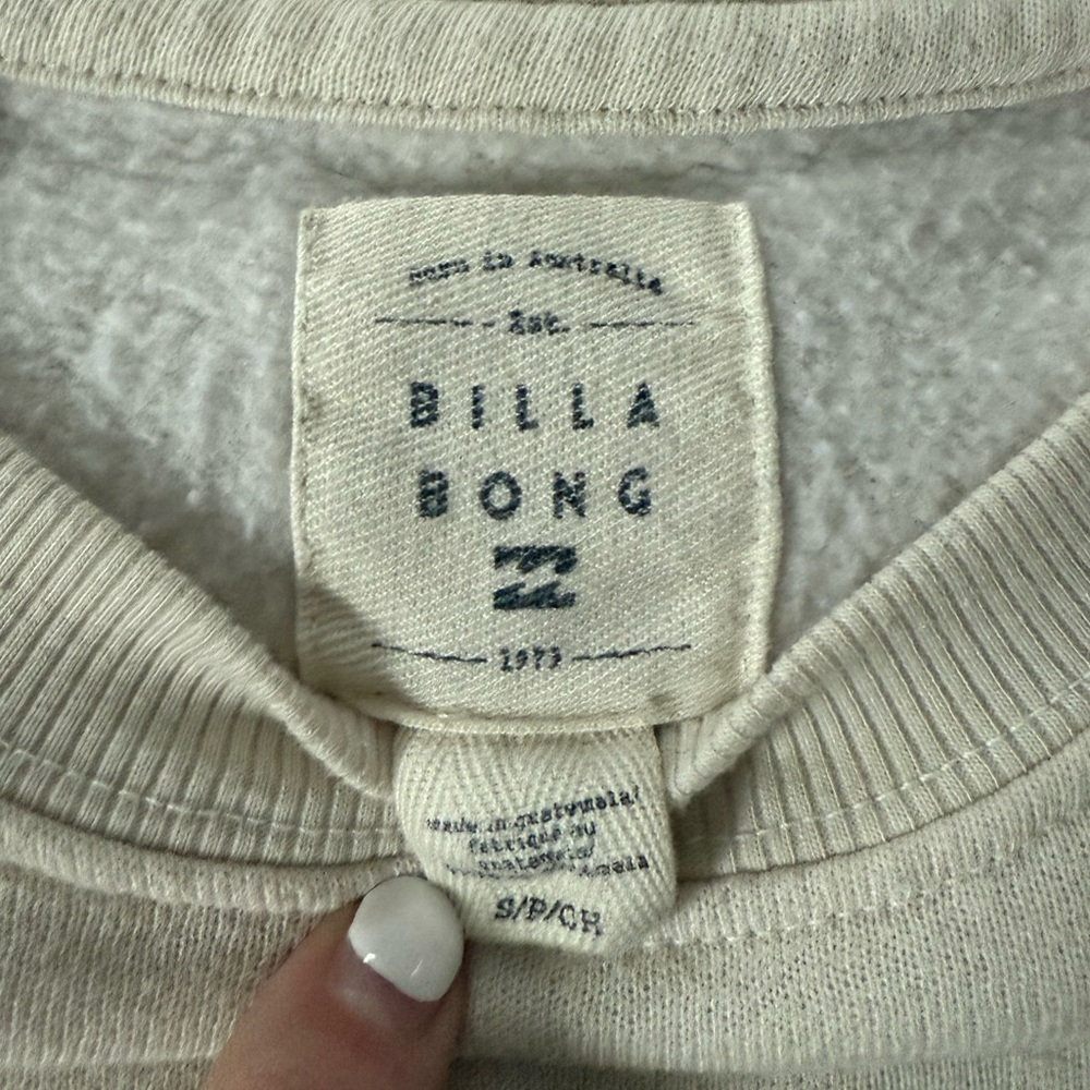 Billabong Women’s Small Crewneck - Picture 2 of 3